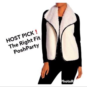 NWT 🌟🌟Faux Shearling Reversible Vest🌟🌟